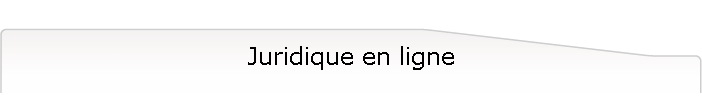Juridique en ligne